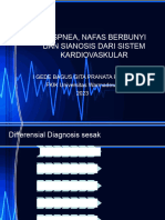 (PPT) KULIAH 2 Dyspnea, Nafas Berbunyi, Dan Sianosis Dari Sistem Kardiovaskular (Autosaved)
