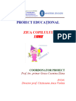 Proiect Educational 1 Iunie