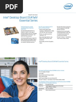 Dg41wv driver for windows 10