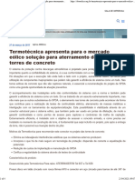 Termotécnica Apresenta para o Mercado Eólico Solução para Aterramento de SPDA Nas Torres de Concreto - ABEEólica