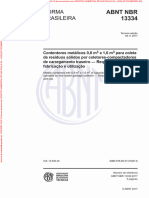 2017 - 11 - 08 - 3º Edição - NBR 13334.2017 - Contentores Metálicos