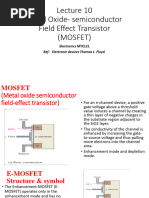 Lecture10 - MOSFET