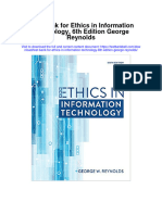 Full Download Test Bank For Ethics in Information Technology 6th Edition George Reynolds PDF Free