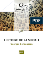 22 - 01 - 02 - Histoire de La Shoah - Georges Bensoussan