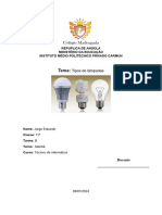 Tipos e Funções Das Lâmpadas