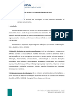 Informe Técnico 71 - 16 Uso de PET e Materiais Reciclados Ao Contato Com Alimentos