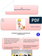 Echipamentul Individual de Protecţie