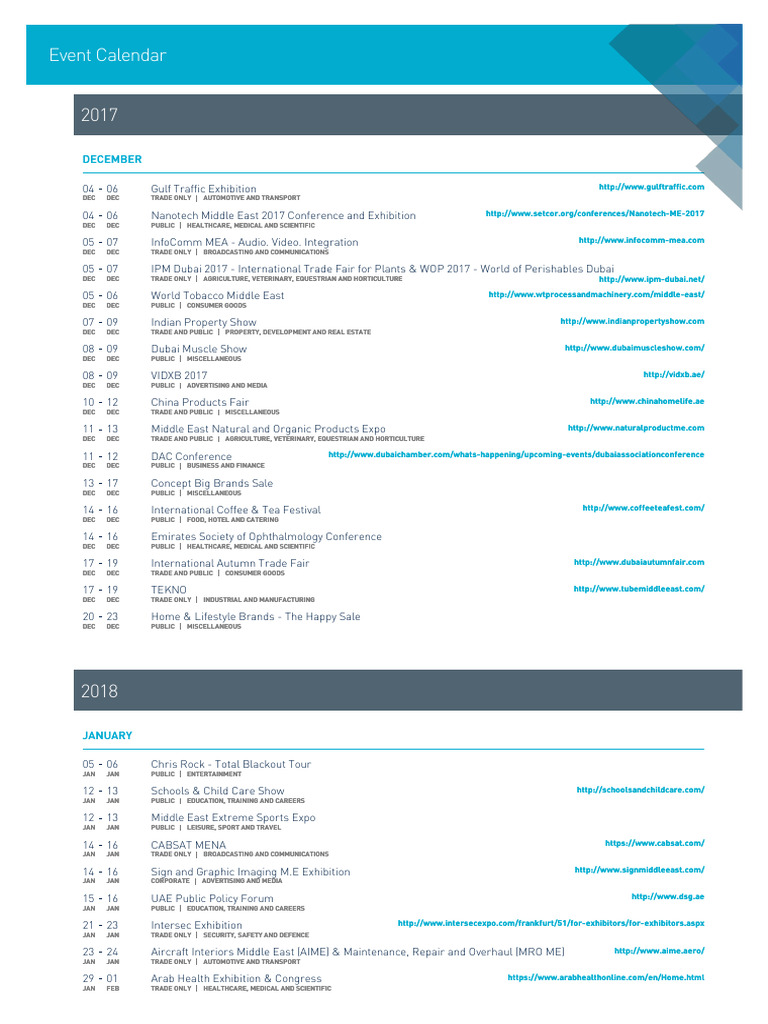 Dwtc Events Calendar 2025 Pdf 
