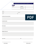 Sample Nearmiss and Incident Report Form