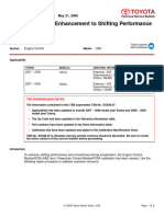 ECM Calibration: Enhancement To Shifting Performance & Smoothness