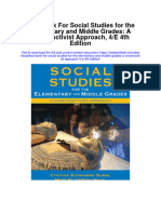 Instant Download Test Bank For Social Studies For The Elementary and Middle Grades A Constructivist Approach 4 e 4th Edition PDF Scribd