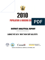 Adentan Municipality Population and Housing Census
