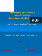 Microbiologia - Resistencia Bacteriana A Antimicrobianos, Mecanismos de ResisteÌncia, Medicina, 2022, Resumido