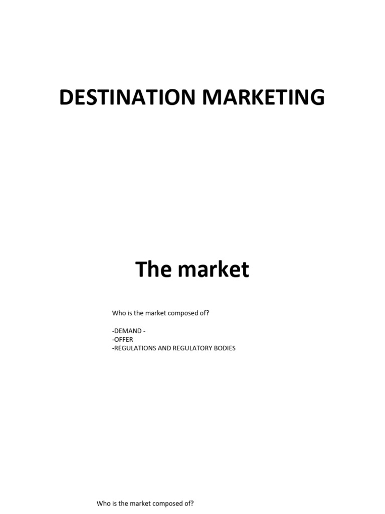 destination-marketing-the-demand-pdf-market-segmentation-tourism