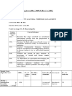 Mbba MIB-securityanalysis - Portfolio