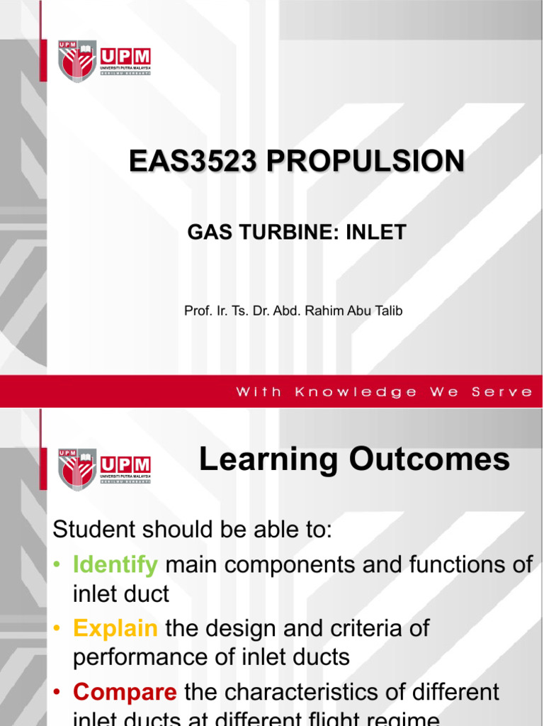 Subsonic Divergent Inlet Duct Design | PDF
