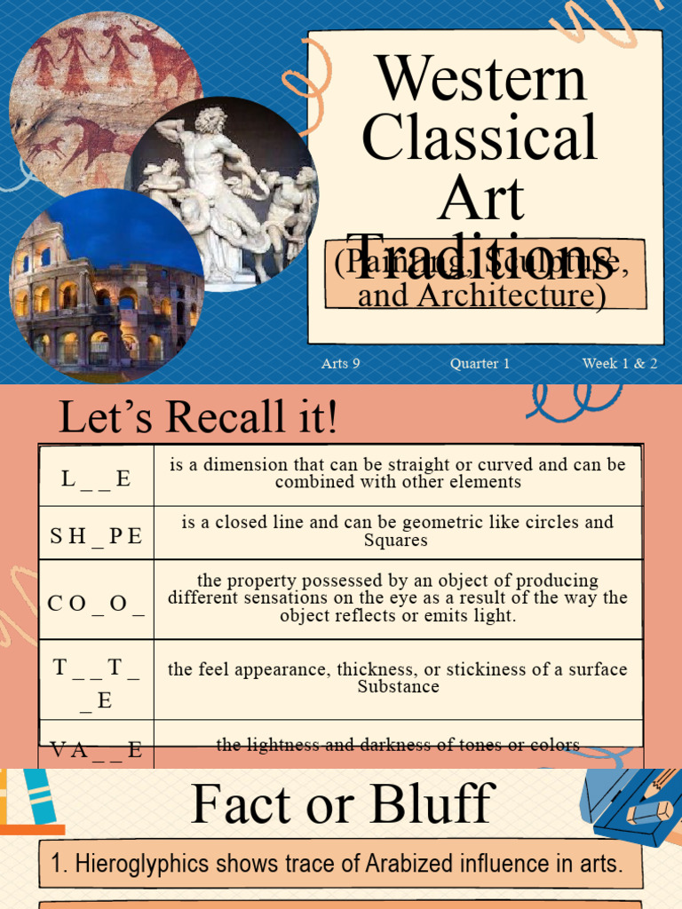 Overview of Western Classical Art | PDF | Gothic Architecture | Sculpture