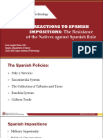 5 Reactions To Spanish Impositions