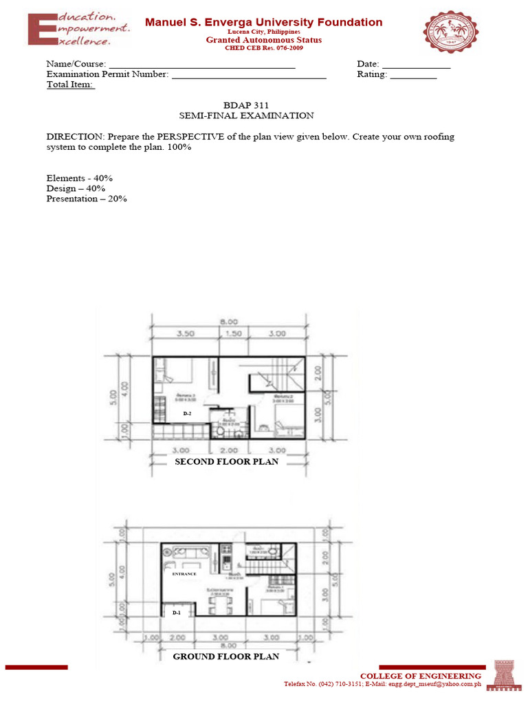 Semi Final Bdap 311 | PDF