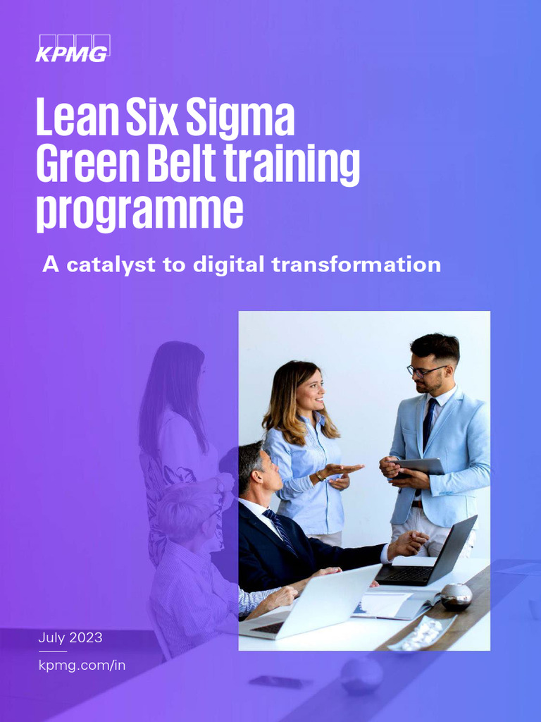 Lean Six Sigma Green Belt for Digital Transformation | PDF | Six Sigma ...