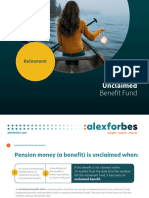 Unclaimed Benefits Brochure