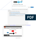 WWW Htmlapdf Com