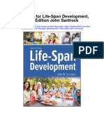 Instant Download Test Bank For Life Span Development 18th Edition John Santrock PDF Ebook