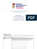 Proposal of Database Systems For NTU