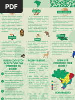 Mapa Mental dos Biomas Brasileiros | PDF | Florestas | Geociências