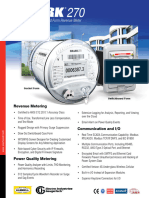 Shark 270 Revenue Energy Meter Brochure - E159710