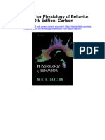 Instant Download Test Bank For Physiology of Behavior 10th Edition Carlson PDF Full
