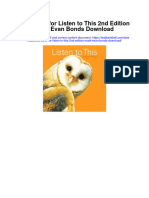 Instant Download Test Bank For Listen To This 2nd Edition Mark Evan Bonds Download PDF Ebook