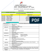 Cronograma-8º Ano IV Unidade