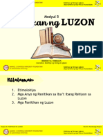 Modyul - 5-Panitikan - NG - Luzon Retorika