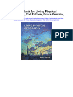 Instant Download Test Bank For Living Physical Geography 2nd Edition Bruce Gervais PDF Ebook
