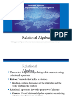 DB Chapter 02 Relational Algebra