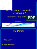 Ship Survey and Inspection - For Lawyers - 29.01.2014
