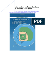 Instant Download Discrete Mathematics and Applications 2nd Ferland Test Bank PDF Scribd