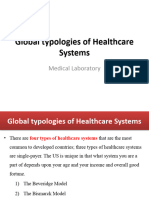 Global Typologies of Healthcare Systems