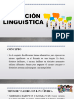 VARIACIÓN LINGUISTICA-2023-I