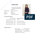 CV Singkat Olivia