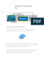 Sensor de Umidade e Temperatura AM2302 DHT22