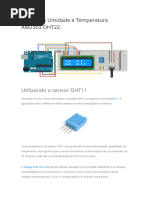 Sensor de Umidade e Temperatura AM2302 DHT22