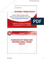 CSTMQT K60CLC C1 - Overview of Trade and International Trade Policy - Preclass Handouts