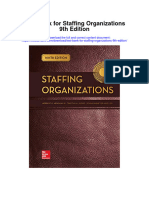 Instant Download Test Bank For Staffing Organizations 9th Edition PDF Scribd