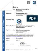 Polynovo Biomaterials Q5 087339 0005 Rev. 02 EN ISO 13485