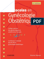 Protocoles en Gynécologie Obstétrique 4IE 2018