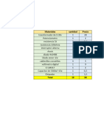 PRESUPUESTO DEL Regulado de Voltaje de 0-30voltios