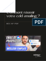 Recap PDF Cold Emailing