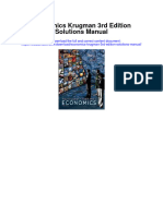 Instant Download Economics Krugman 3rd Edition Solutions Manual PDF Scribd